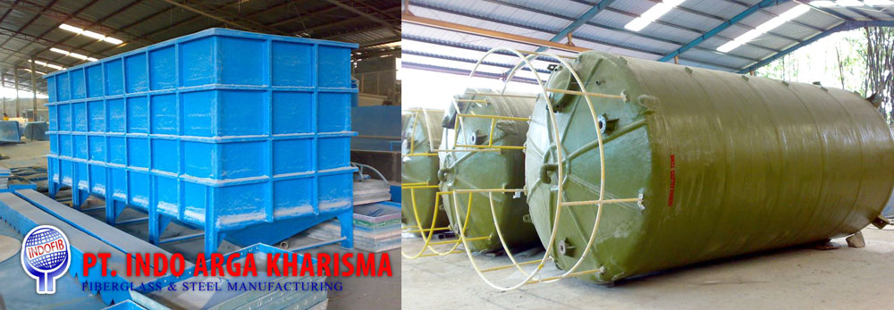 Fiberglass, Tangki Fiberglass,